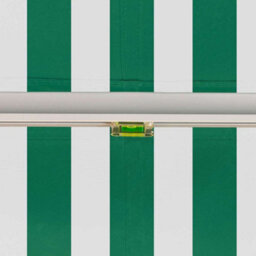 Primrose Awnings 3.5M X 2.5M Retractable Electric Green & White Awning Outdoor Patio Canopy - thumbnail 6