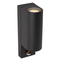 Lucide Zaro Ir - Wall Spotlight Outdoor - 2Xgu10 - Ip65 - Black - thumbnail 4