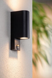 Lucide Zaro Ir - Wall Spotlight Outdoor - 2Xgu10 - Ip65 - Black - thumbnail 3