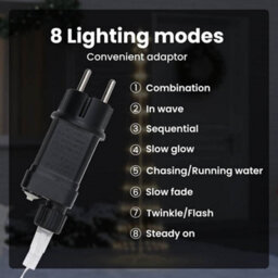 Vidaxl Led Christmas Tree With Stand Warm White 51 X 51 X 190 Cm Metal - thumbnail 9