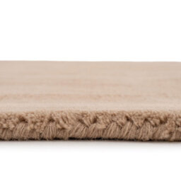 Loomed Modern Bordered Beige Soft Textured Living Area Rug 120Cm X 170Cm - thumbnail 5