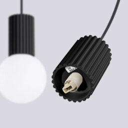 Sollux Lighting Halo Aluminum/glass Black 2 Lights Modern Pendant Lamps - thumbnail 7