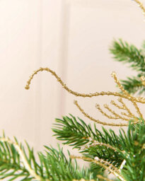 WeRChristmas 33 Cm Gold Glitter Twig Christmas Decoration Pick - thumbnail 5