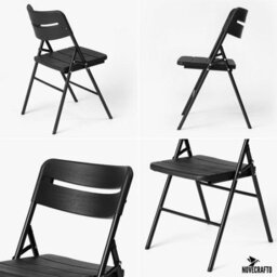 Novecrafto Heavy Duty Folding Chair Set Of 2 Pcs (79 X 45 X 50 Cm) Hdpe Plastic Top & Powder Coated Steel Frame, Indoor & Outdoor Use - thumbnail 9