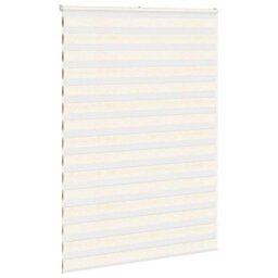 Berkfield Zebra Blind Marble Beige 160X230 Cm Fabric Width 155.9 Cm Polyester - thumbnail 3