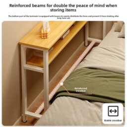 Nordic Console Table Sofa Table Slim Long Hallway Table Entryway Display Shelf - thumbnail 6