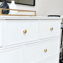 Melody Maison Large 7 Drawer Chest Of Drawers - Aisby White Range - thumbnail 4