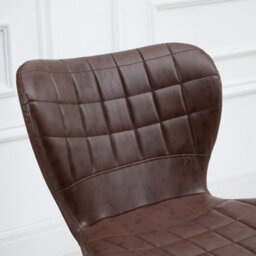 Homcom Bar Stools Set Of 2 Adjustable Height Swivel Pu Leather Bar Chairs Brown - thumbnail 8
