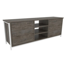 Decorotika Otis Tv Stand For Tv's Up To 63 Inch White Wenge - thumbnail 4