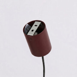 Sollux Lighting Karbon Aluminum Burgundy 4 Lights Modern Chandeliers - thumbnail 8