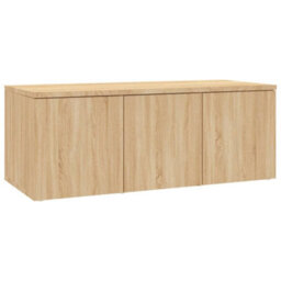 Walplus Tv Cabinet Sonoma Oak 80X34X30 Cm Engineered Wood - thumbnail 2