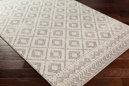 Livabliss Sunderland-Global Grey White Boho Living Dining Bedroom Rug 160 X 220 Cm Easy Care, Non Shedding - thumbnail 6