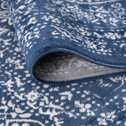 The Rugs Montana Blue Oriental Area Rug And Runner Soft Durable Pet Friendly Easy To Clean Living Room Bedroom Hallway 3716Bl - thumbnail 4