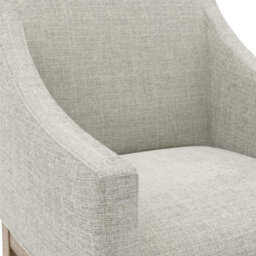 Where Saints Go Ltd Billy Dining Chair, Bisque Linen Effect Fabric, Brushed Natural Wood Frame By Where Saints Go - thumbnail 7