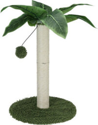 Urbn-Living Urbnliving 50Cm Height Cat Scratch Post Green Tree On Stand With Hanging Ball Kitten Claws Durable Scratcher Play Toy Mat - thumbnail 7