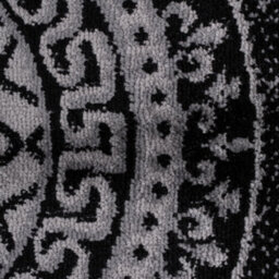 Black Modern Border Design Area Rug  120X170 Cm Soft Thick Pile Living Room Bedroom Large Non Shedding Carpet - thumbnail 4