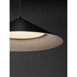 Luminosa Lighting Luminosa Lui 40Cm Dome Pendant Ceiling Light Sandy Black Led 12W 767Lm 3000K - thumbnail 5