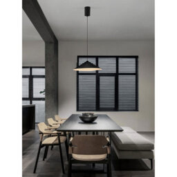 Luminosa Lighting Luminosa Lui 40Cm Dome Pendant Ceiling Light Sandy Black Led 12W 767Lm 3000K - thumbnail 2