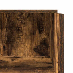 Berkfield Durable Reception Desk Smoked Oak 55X50X103.5 Cm Engineered Wood - thumbnail 8