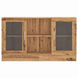 Berkfield Sideboard Artisan Oak 120X30.5X70 Cm Engineered Wood - thumbnail 4