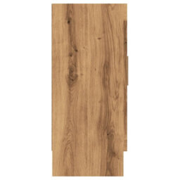Berkfield Sideboard Artisan Oak 120X30.5X70 Cm Engineered Wood - thumbnail 5