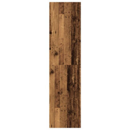 Berkfield Wardrobe Old Wood 80X50X200 Cm Engineered Wood - thumbnail 5