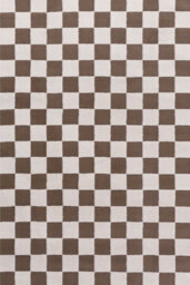 The Rugs Loft Taupe And Ivory Checkerboard Living Room Area Rug And Runners Soft Pile - thumbnail 2