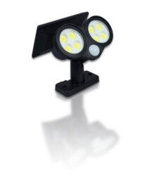 St Helens Home & Garden Outdoor Solar Light Motion Sensor Solar Security Flood Light With Ground Spike - thumbnail 2