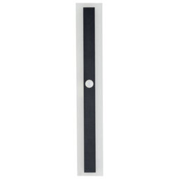 Beliani Outdoor Led Wall Light Black 60Cm Steel Acrylic With Motion & Twilight Sensor - thumbnail 2