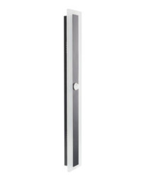 Beliani Outdoor Led Wall Light Black 60Cm Steel Acrylic With Motion & Twilight Sensor - thumbnail 3