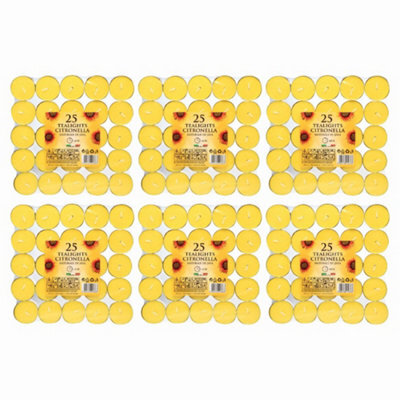 Price's Candles Prices Candles Citronella Tealights 25 X 6