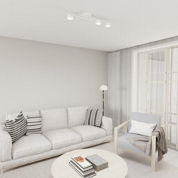 Emibig Lighting Emibig Fragment Ceiling Lamp 3 X Gx53 White - thumbnail 2
