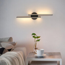 2X Indoor Wall Lights Modern Led Wall Scones 24W Warm White Lamps Bedroom 60Cm - thumbnail 5
