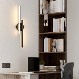 2X Indoor Wall Lights Modern Led Wall Scones 24W Warm White Lamps Bedroom 60Cm - thumbnail 4