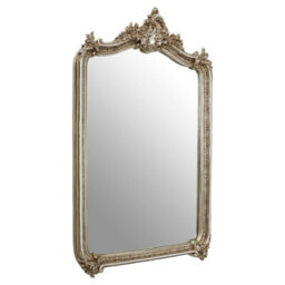 Orsina Exquisite Ornate Champagne Wall Mirror,lounge Mirror With Intricate Floral Motifs,decorative Framed Mirror - thumbnail 2
