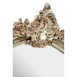 Orsina Exquisite Ornate Champagne Wall Mirror,lounge Mirror With Intricate Floral Motifs,decorative Framed Mirror - thumbnail 3