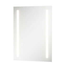 Plum&clay Sarena Battery Powered Rectangular Led Bathroom Mirror (W)50Cm (H)70Cm - thumbnail 1