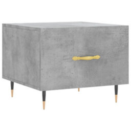 Berkfield Durable Coffee Table Concrete Grey 50X50X40 Cm Engineered Wood - thumbnail 1