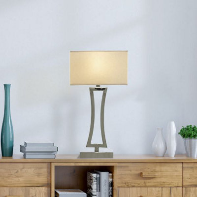 Pagazzi Lighting Pagazzi Amalfi Polished Chrome 56Cm Table Lamp - image 1