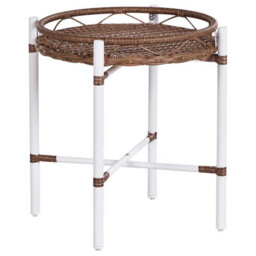 Beliani Bistro Set With Cushions Levico Metal White - thumbnail 7