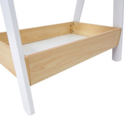 Liberty House Toys Children's Dressing Rail With Wide Base In White And Pine - thumbnail 6