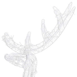 Walplus Acrylic Reindeer Family Christmas Decoration 300 Led Warm White - thumbnail 5