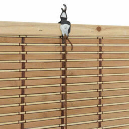 Berkfield Window Blinds & Shades Manual Light Brown 100 X 160 Cm Bamboo - thumbnail 8