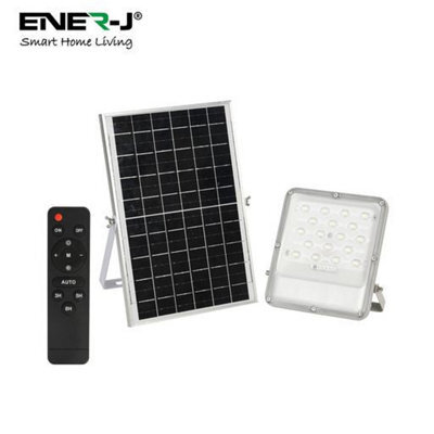 Ener-J 50W Led Solar Floodlight 1100 Lumens Black 5V - image 1