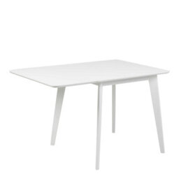 Wyld Haus Saffron Extendable White Wooden Square Dining Table - thumbnail 2
