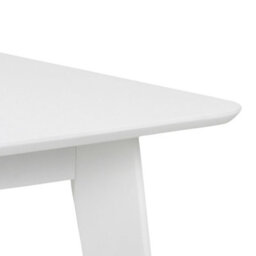 Wyld Haus Saffron Extendable White Wooden Square Dining Table - thumbnail 7