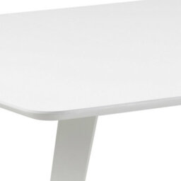 Wyld Haus Saffron Extendable White Wooden Square Dining Table - thumbnail 5