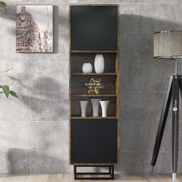 Loft Retro Industrial Display Cabinet Sideboard Vintage Oak Cabinet Cupboard