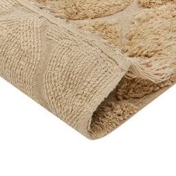 Wyld And Coco Hand-Tufted Cotton Area Rug 160 X 230 Cm Beige Geometric Tassels - thumbnail 6