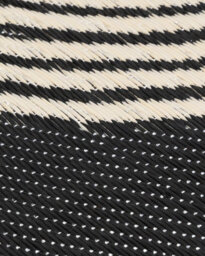 The Rugs Reversible Waterproof Abstract Outdoor Rug Urban 1010 Black&beige - thumbnail 5